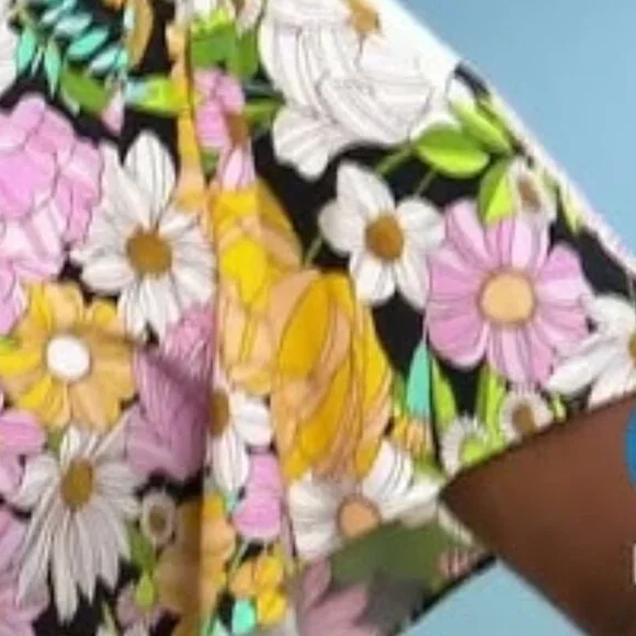 Nina Leonard Floral Dress - Picture 5 of 6